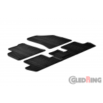 Original Gledring Passform Fußmatten Gummimatten 5 Tlg.+Fixing - Peugeot 3008 2009->08.2016